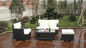 4pcs patio cane furniture     