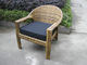European Style Hand-Woven Outdoor Rattan Furniture Sofa Chair