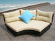 wicker sofa set         