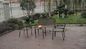 Outdoor Patio Resin Wicker Furniture Set , Waterproof Chair Set