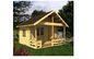 Canadian Spruce Outdoor Wooden House , Wooden Chalet House For Accommodation