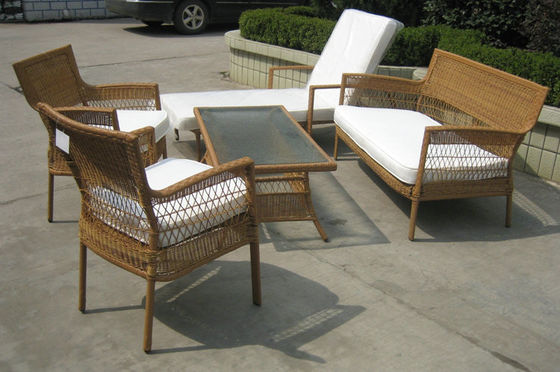 5pcs cheap patio rattan furniture  