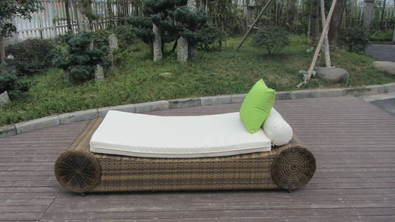 Contemporary Beach Lounge Chair , Outdoor Garden Sun Lounger