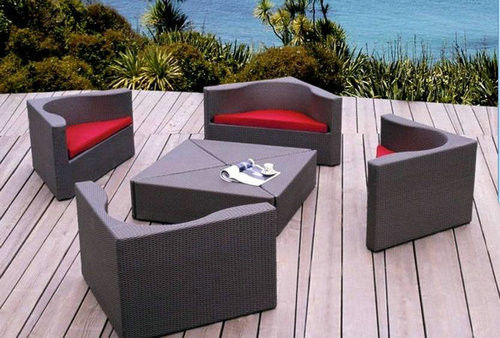 5pcs modern rattan sofa furniture