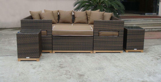 outdoor wicker sofa set