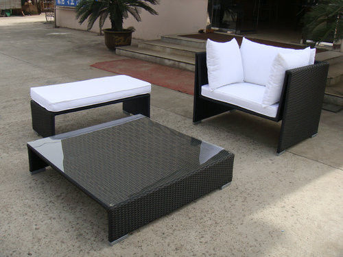 3pcs patio wicker sofa furniture