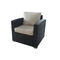 Discount Rattan Furniture Double / Single Wicker Sofa Set With Table