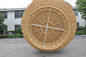 Durable Discount Rattan Furniture 7PCS Rattan Hanging Chair / Daybed With Round Base