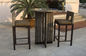 Rattan Conservatory Furniture , Outdoor Garden Table And Chairs