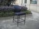 Resin Wicker bar chair , Contemporary PE Rattan Bar Furniture