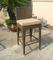 Luxury All Weather Resin Wicker Bar Set For Home Patio / Balcony