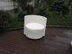 Waterproof White Resin Wicker Chair Set For Home / Restaurant