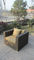 6pcs cheap garden rattan sofa