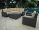 outdoor rattan sofa set   
