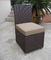 7pcs garden rattan furniture with high back