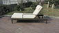 Swimming Pool Rattan Sun Lounger With All Weather Waterproof Cane