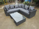 outdoor rattan sofa set         