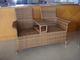rattan garden sofa set  