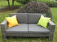 outdoor rattan sofa set           