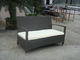 outdoor rattan sofa set   