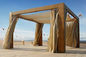 Outdoor Rattan Furniture , Beach / Riverside / Poolside Gazebo Gazebo