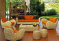 6pcs cane garden furniture