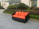 3 Seat - 4 Seat Aluminum Frame Fashion Outdoor Rattan Sofa Set