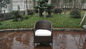Outdoor Rattan Sofa Coffee Set , Hand-Woven Garden Sofa Chair Set