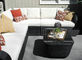 Luxury Comfortable Wicker Sofa , Rattan Conservatory Furniture