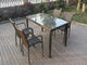 Country Style Rattan Garden Dining Sets