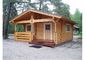 Light Weight Outdoor Wooden House Waterproof For Beach With 650*580cm Size