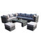 All Weather Sectional Big Size Rattan Outdoor Wicker Patio Sofa Patio Furniture